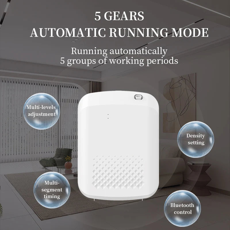 NAMSTE Smart Aroma Diffuser Hotels professional Fragrance Diffuser 1000m³ Large Room Aroma Machine With Fan Bluetooth Control
