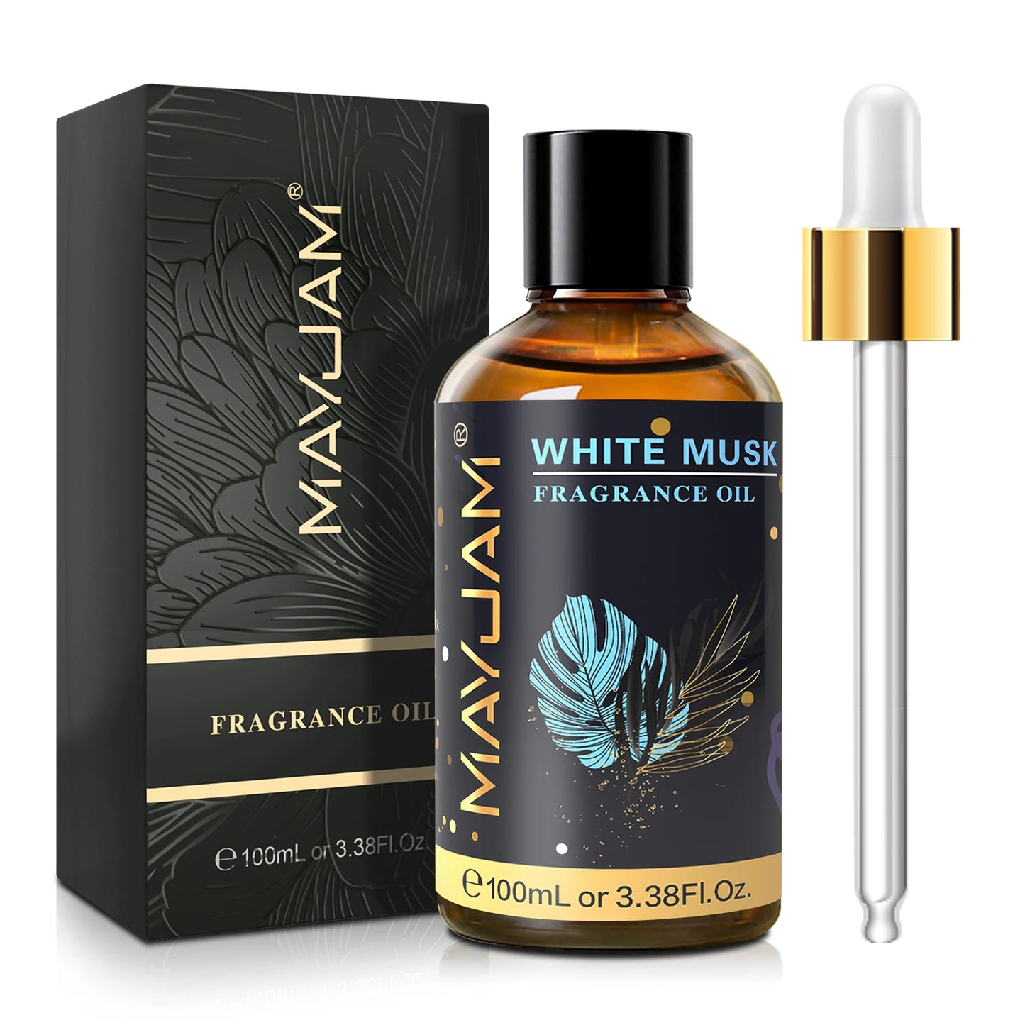 MAYJAM White Musk Baby Powder Almond Vanilla Scent Diffuser Oil,100ml Fruit Essential Oil Strawberry Watermelon Cherry Candle