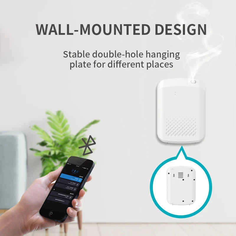 NAMSTE Smart Aroma Diffuser Hotels professional Fragrance Diffuser 1000m³ Large Room Aroma Machine With Fan Bluetooth Control
